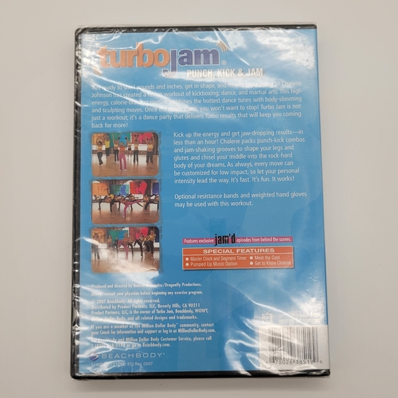 BEACHBODY | Turbo Jam kickboxing workout DVD - Picture 2 of 2
